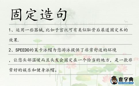 固定造句