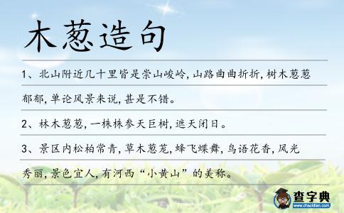木蔥造句