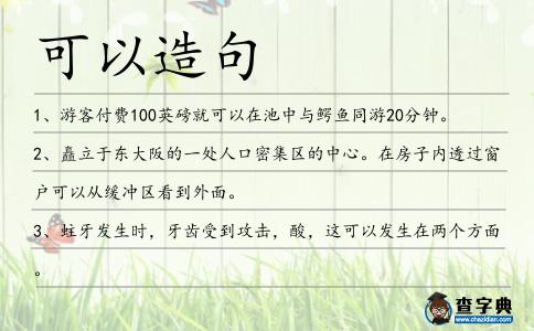 可以造句