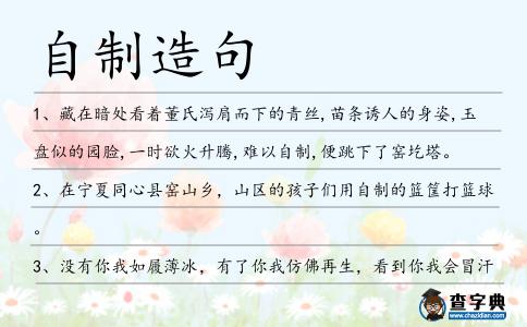 自制造句