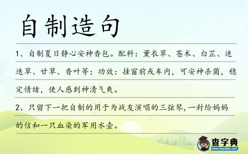 自制造句