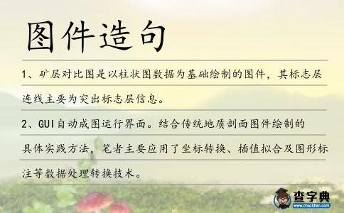 圖件造句