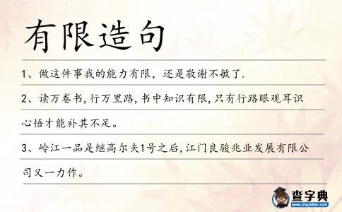 有限造句