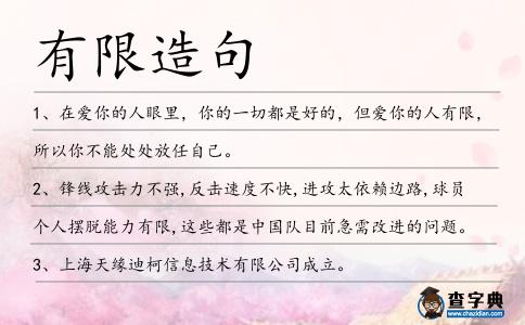 有限造句