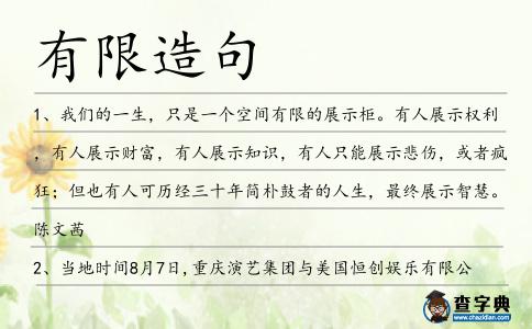 有限造句