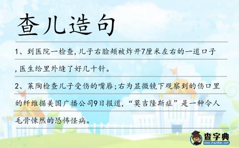 查兒造句
