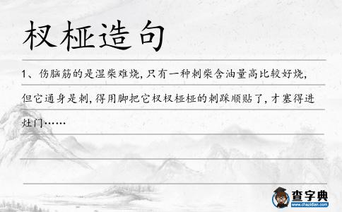 杈椏造句