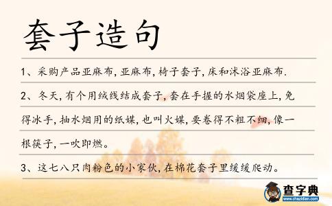 套子造句