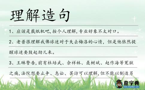 理解造句