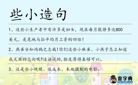 些小造句
