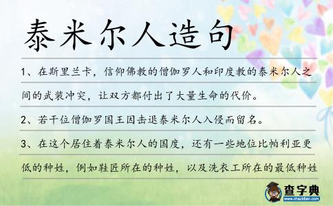 泰米爾人造句