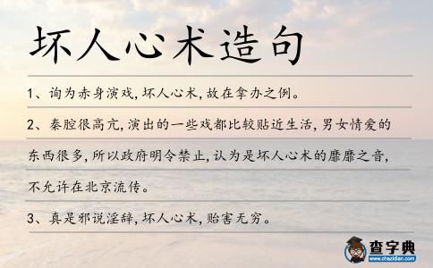 壞人心術(shù)造句
