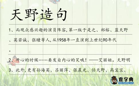 天野造句