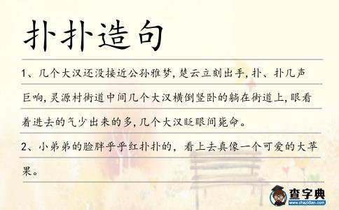撲撲造句