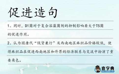 促進(jìn)造句