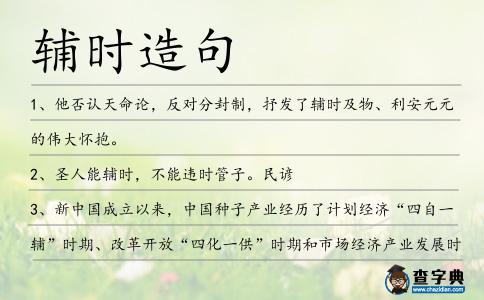 輔時造句