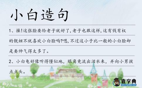 小白造句