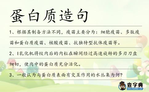 蛋白質造句