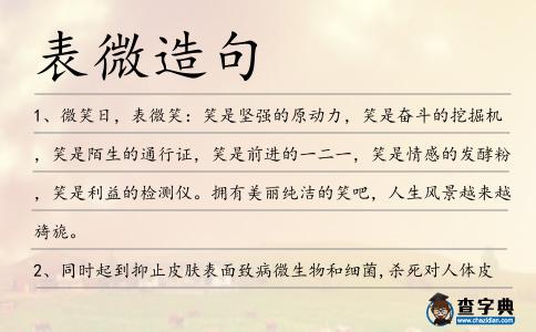 表微造句