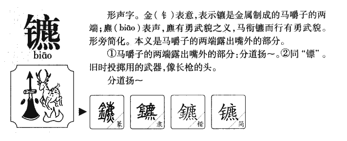 鑣