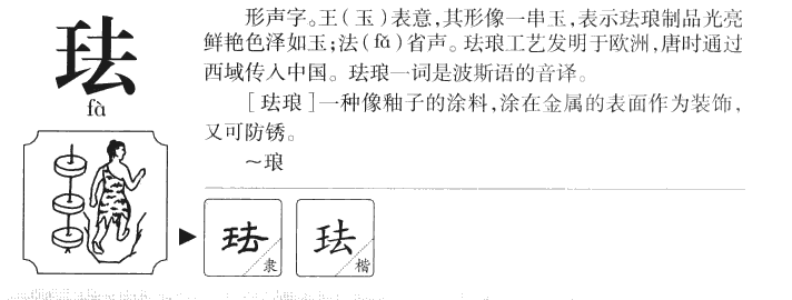 琺