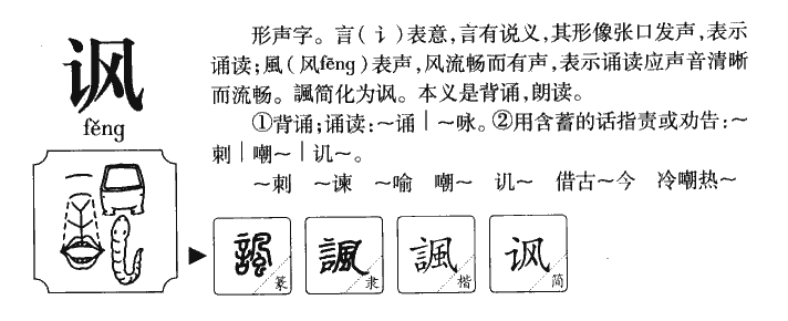 諷