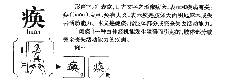 瘓