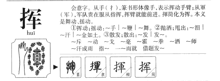 揮