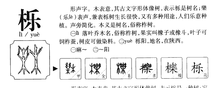 櫟