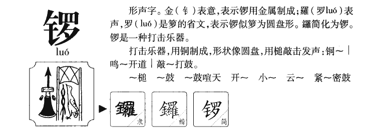 鑼