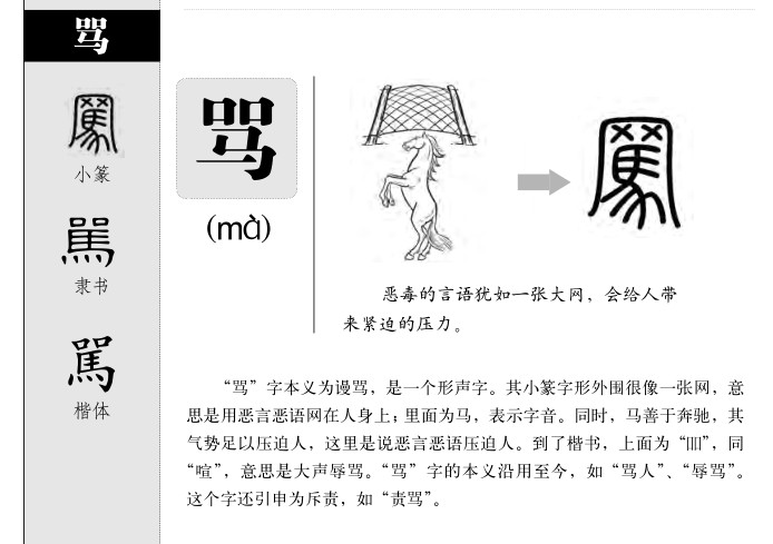 罵