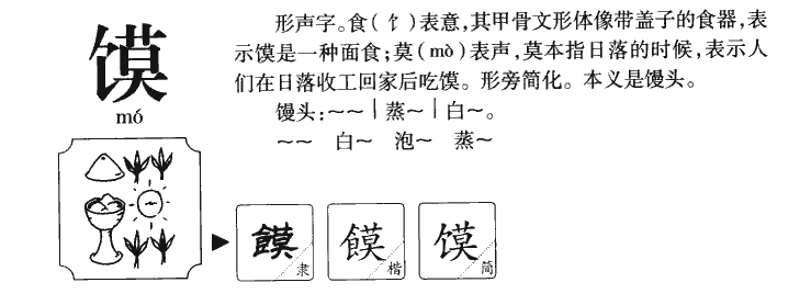 饃
