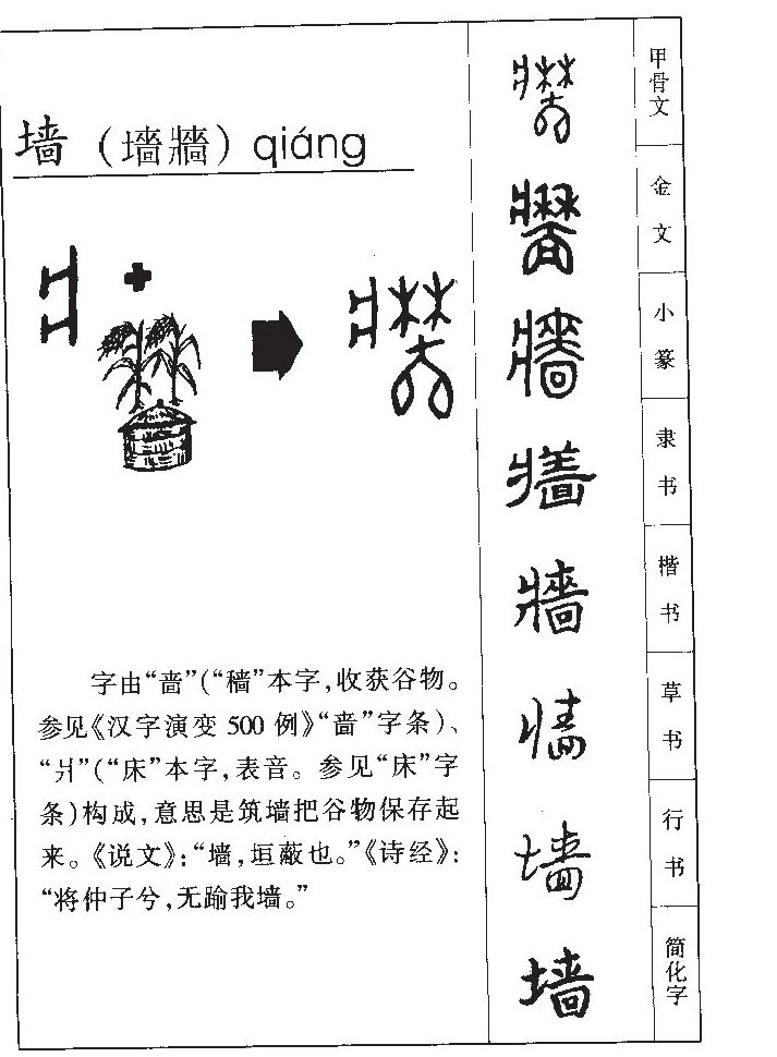 墻