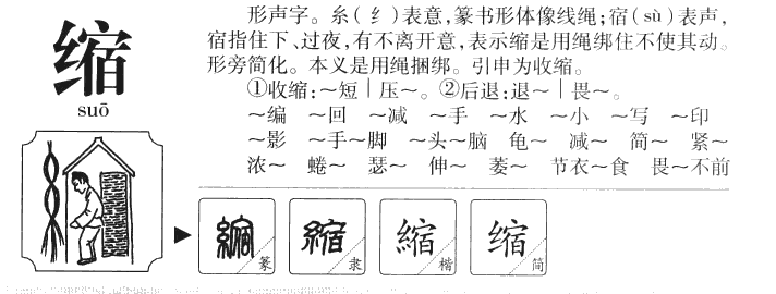 縮