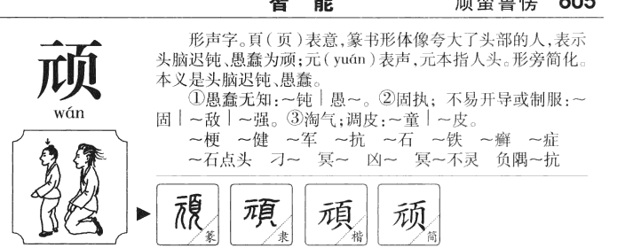 頑