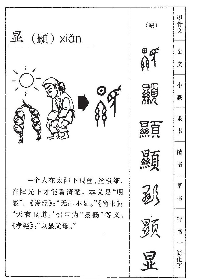 顯