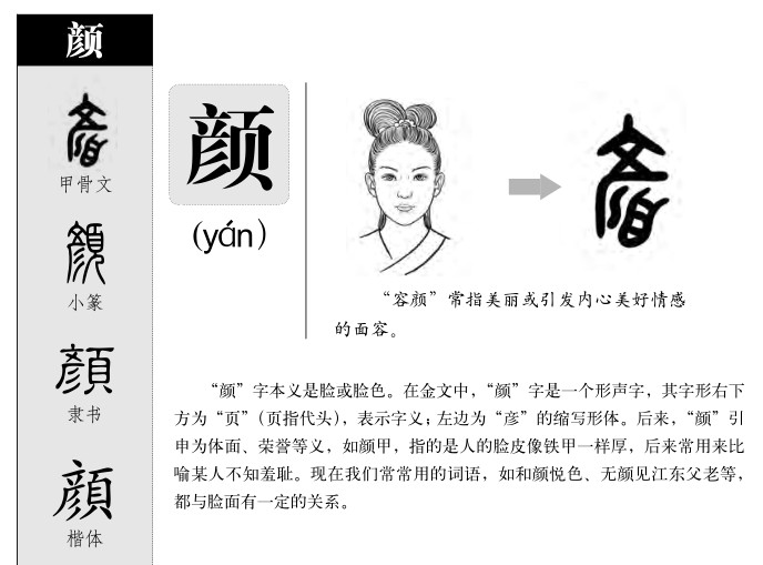 顏