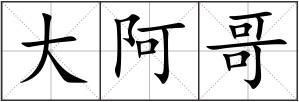 大阿哥