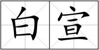 白宣