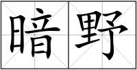 暗野