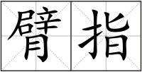 臂指