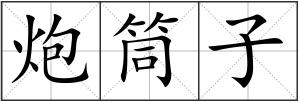 炮筒子