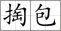 掏包