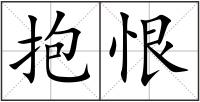 抱恨