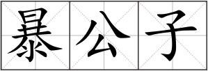 暴公子