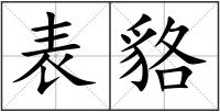 表貉