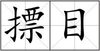 摽目
