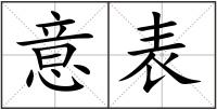 意表