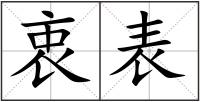 衷表