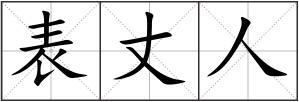 表丈人